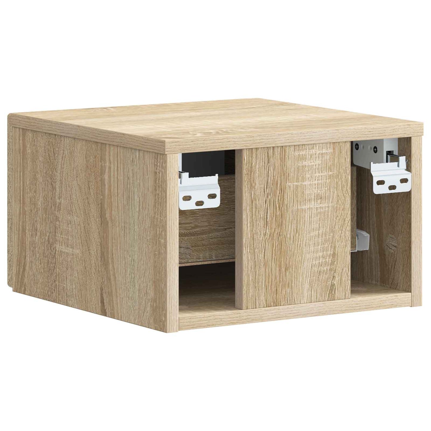 Mobiletto da notte a muro 2 pcs Rovere Sonoma 34,5 x 33 x 20 cm | homemem39