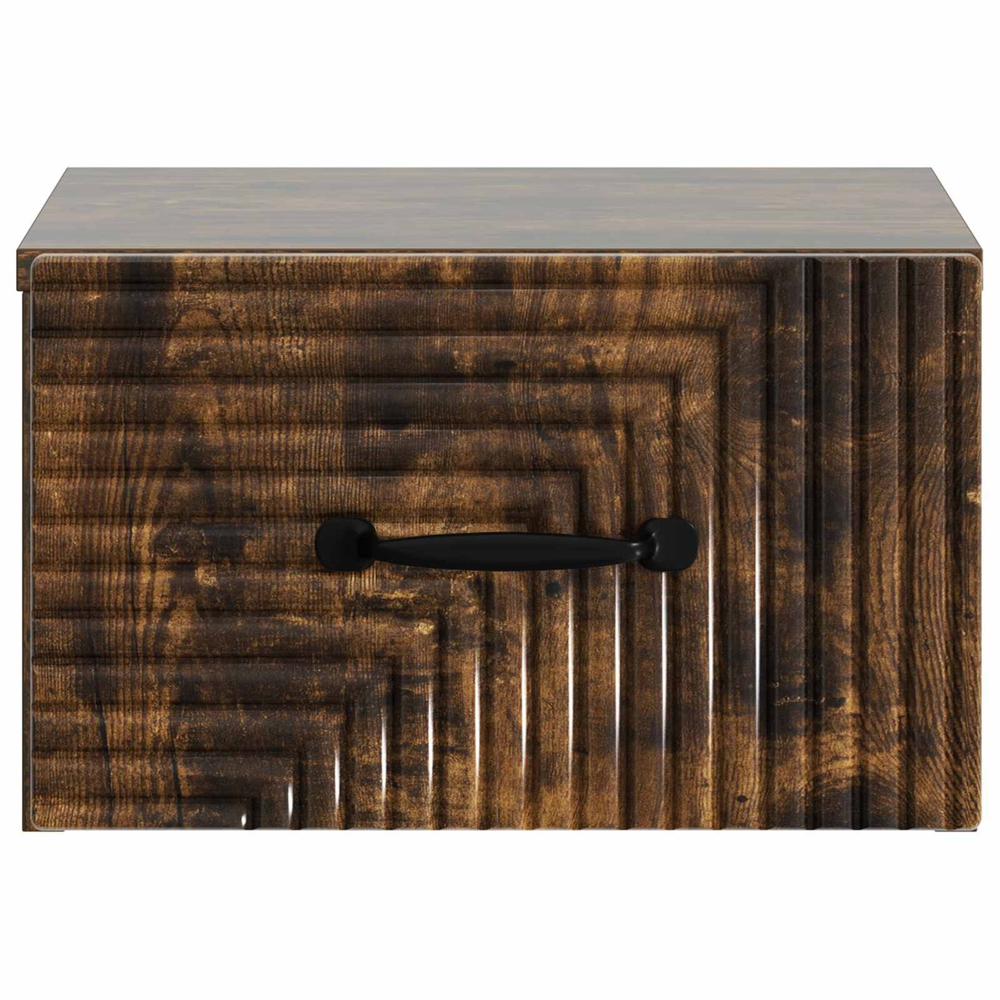Mobiletto da notte a muro 2 pcs Rovere Fumo 34,5 x 33 x 20 cm | homemem39