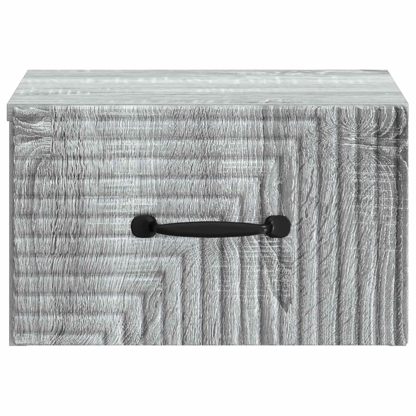 Mobiletto da notte a muro Grigio Sonoma 34,5 x 33 x 20 cm | homemem39