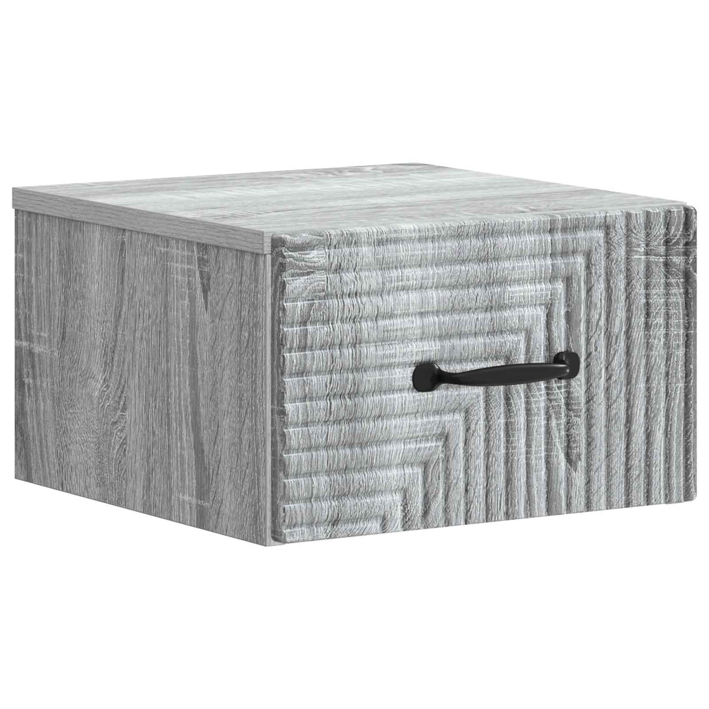 Mobiletto da notte a muro 2 pcs Grigio Sonoma 34,5 x 33 x 20 cm | homemem39