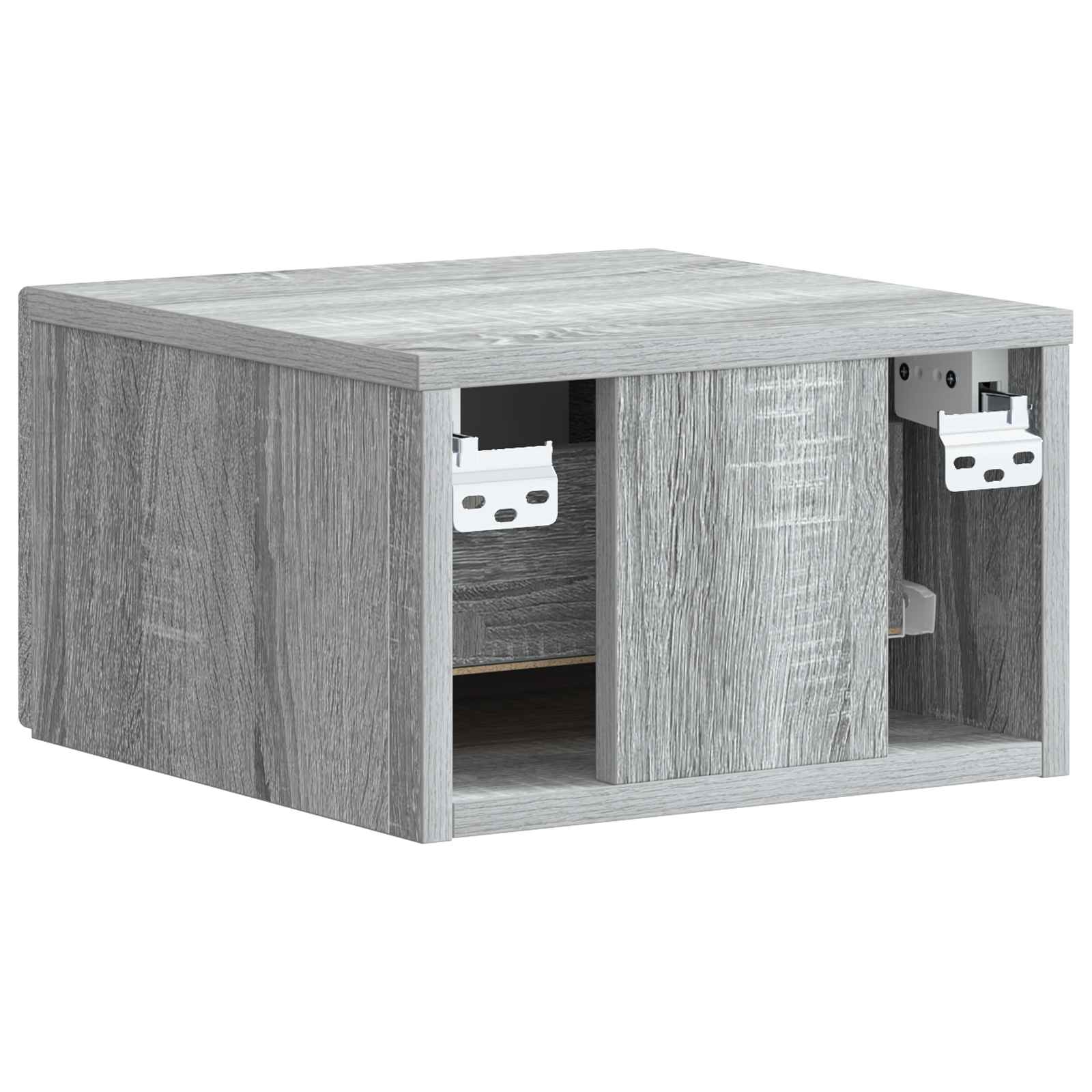 Mobiletto da notte a muro 2 pcs Grigio Sonoma 34,5 x 33 x 20 cm | homemem39