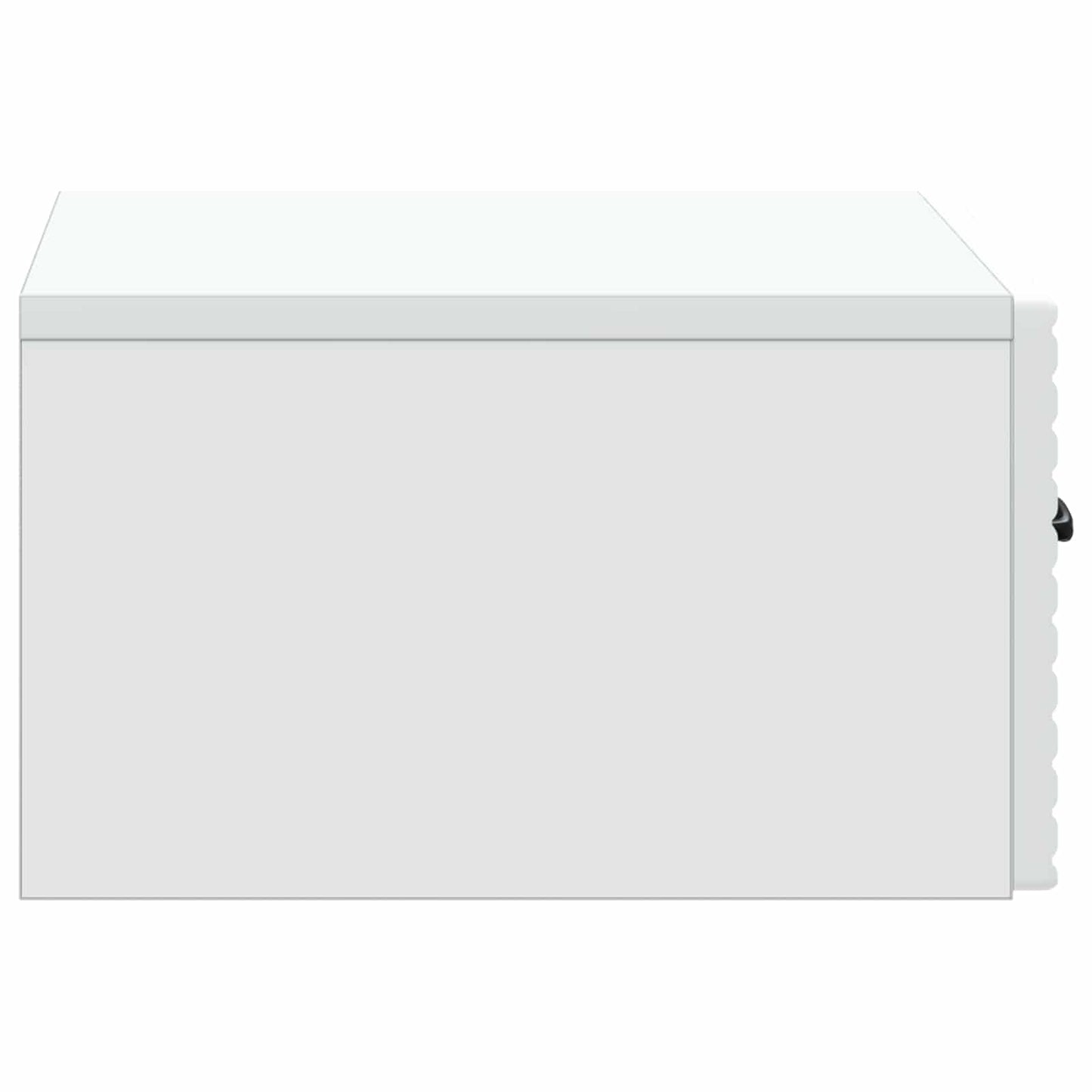 Mobiletto da notte a muro 2 pcs Bianco 49 x 34,5 x 20 cm | homemem39