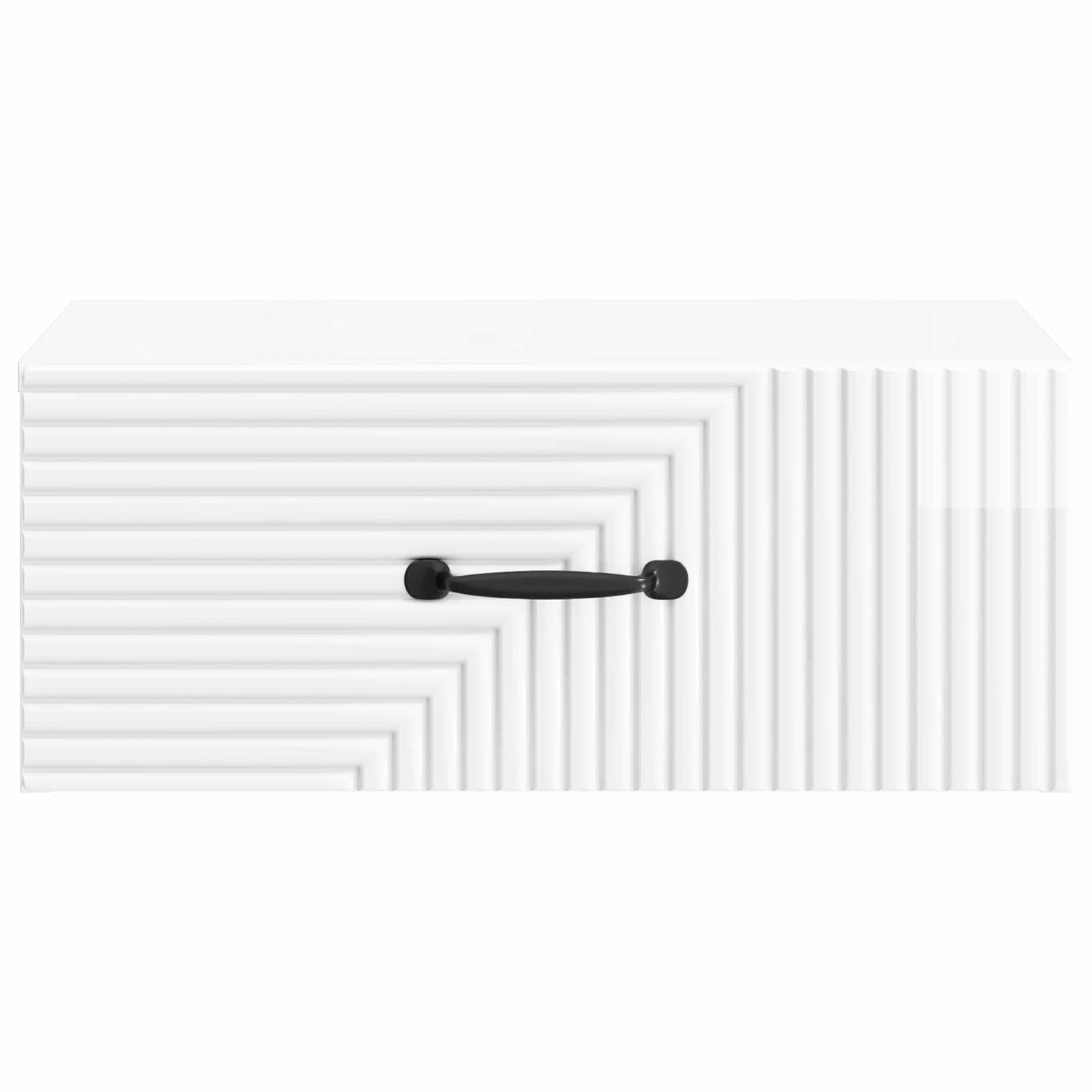 Mobiletto da notte a muro 2 pcs Bianco Lucido 49 x 34,5 x 20 cm | homemem39