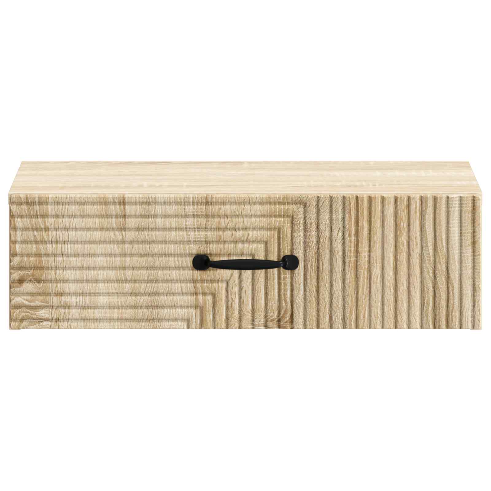 Tavolino da Parete Laterale Rovere Sonoma 59 x 34,5 x 17 cm | homemem39