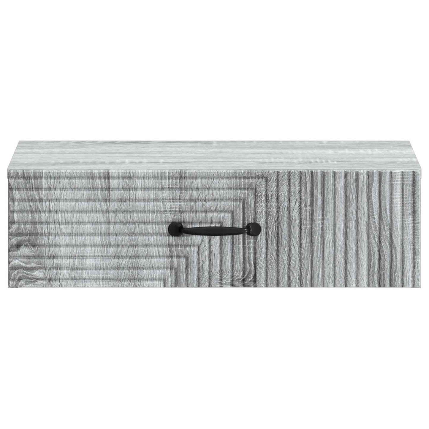 Tavolino da Parete Laterale Grigio Sonoma 59 x 34,5 x 17 cm | homemem39