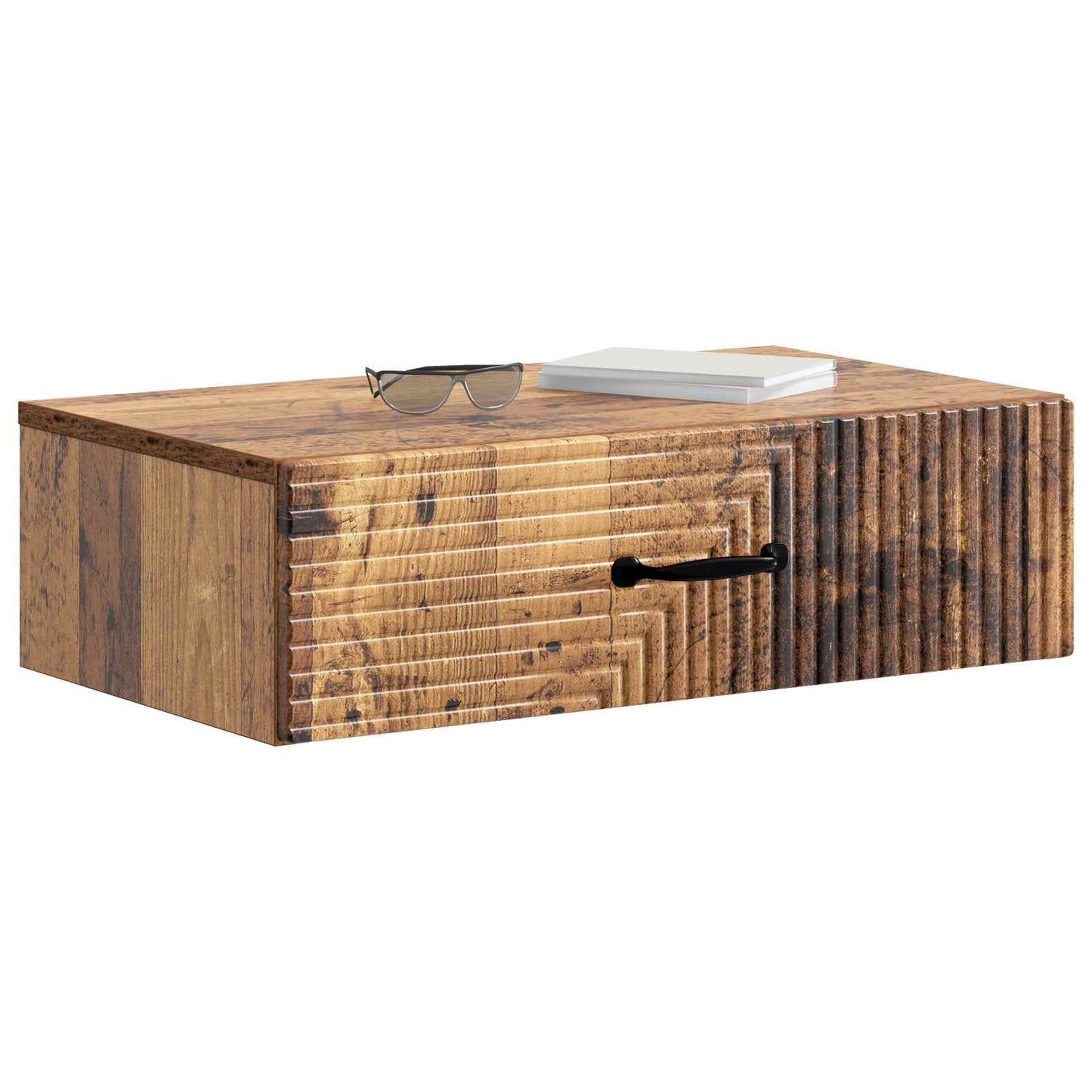 Tavolino da Parete Laterale Legno antico 59 x 34,5 x 17 cm | homemem39