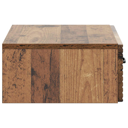 Tavolino da Parete Laterale Legno antico 59 x 34,5 x 17 cm | homemem39