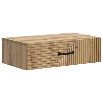 Tavolino da Parete Laterale Rovere Artigianale | homemem39