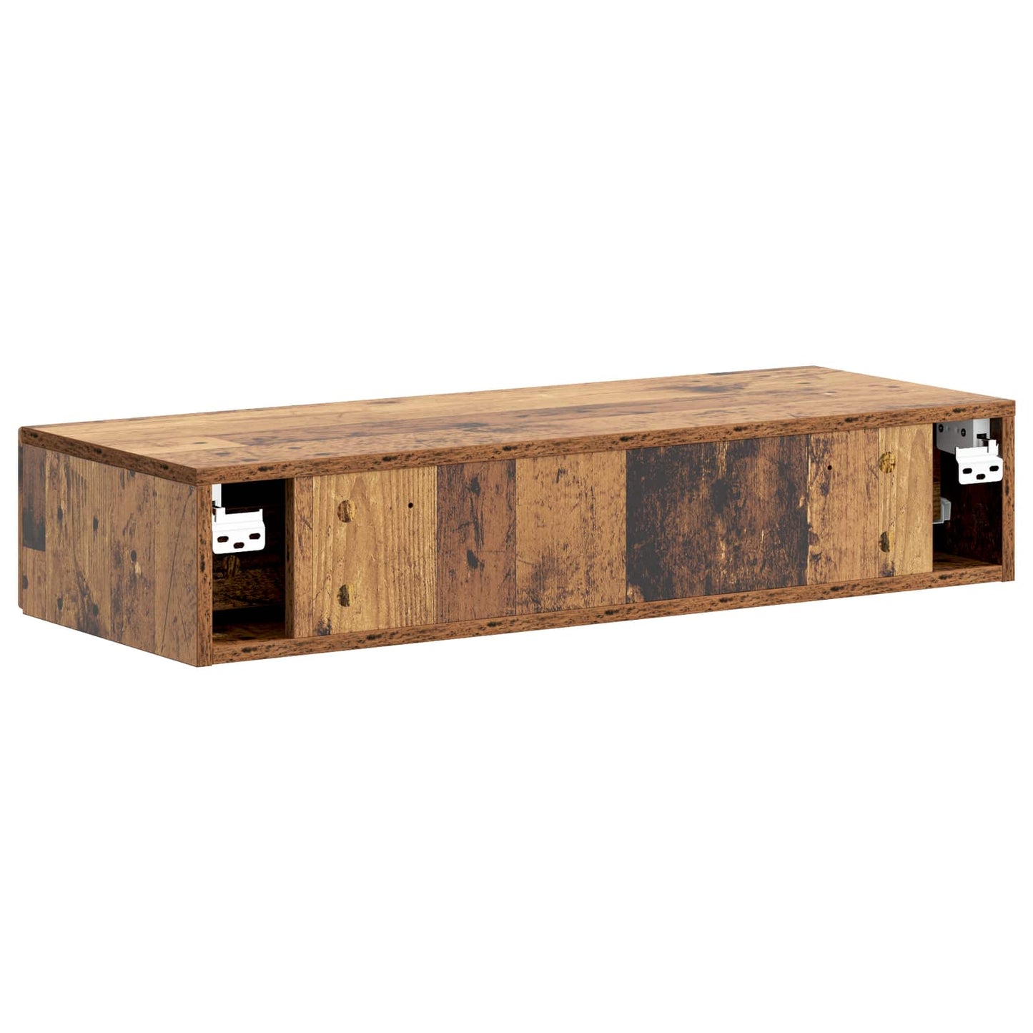 Tavolino da Parete Laterale Legno antico 87,5 x 34,5 x 17 cm