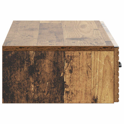 Tavolino da Parete Laterale Legno antico 87,5 x 34,5 x 17 cm
