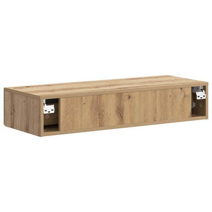 Tavolino da Parete Laterale Rovere Artigianale | homemem39