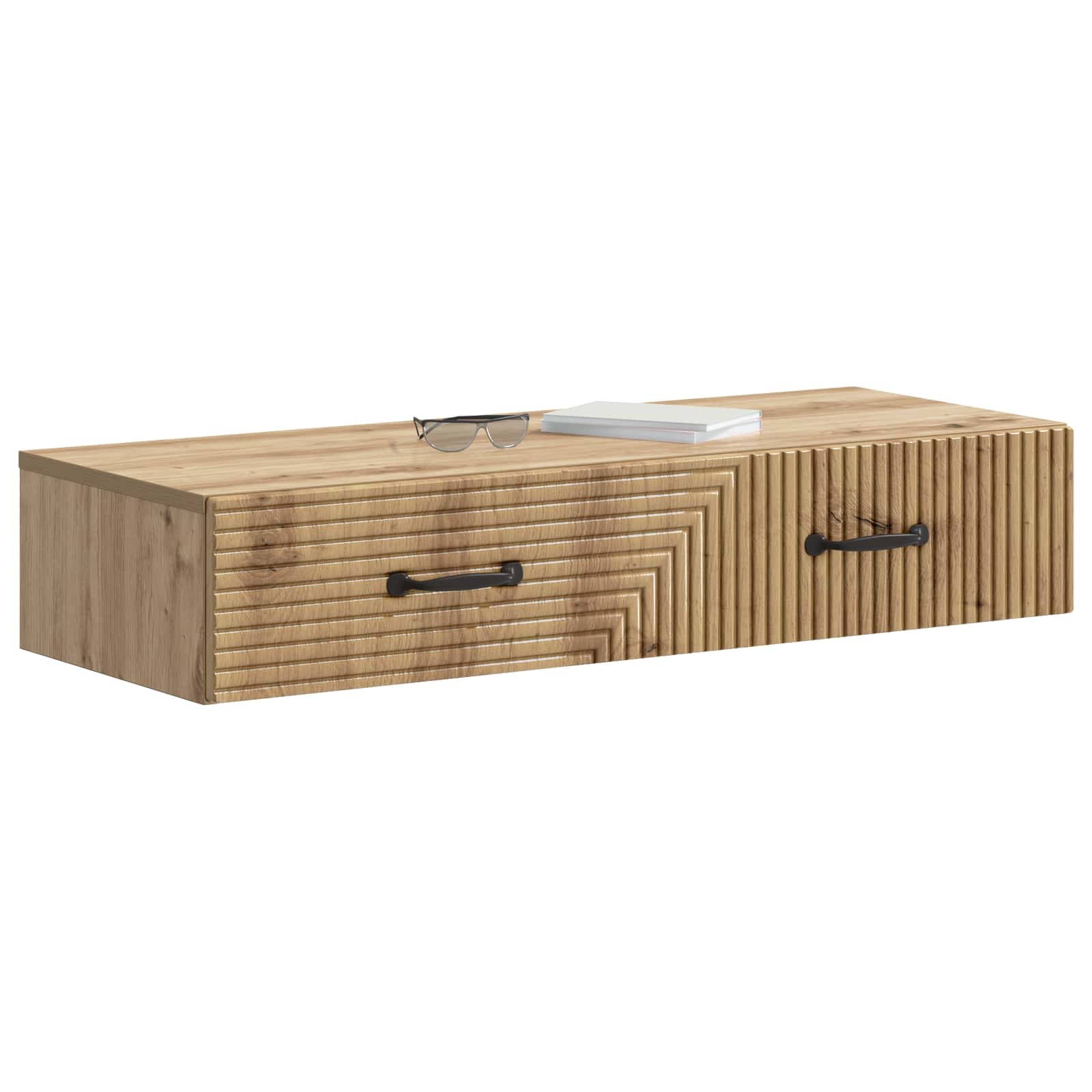 Tavolino da Parete Laterale Rovere Artigianale | homemem39