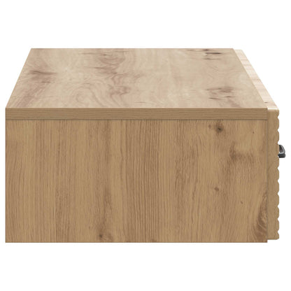 Tavolino da Parete Laterale Rovere Artigianale | homemem39
