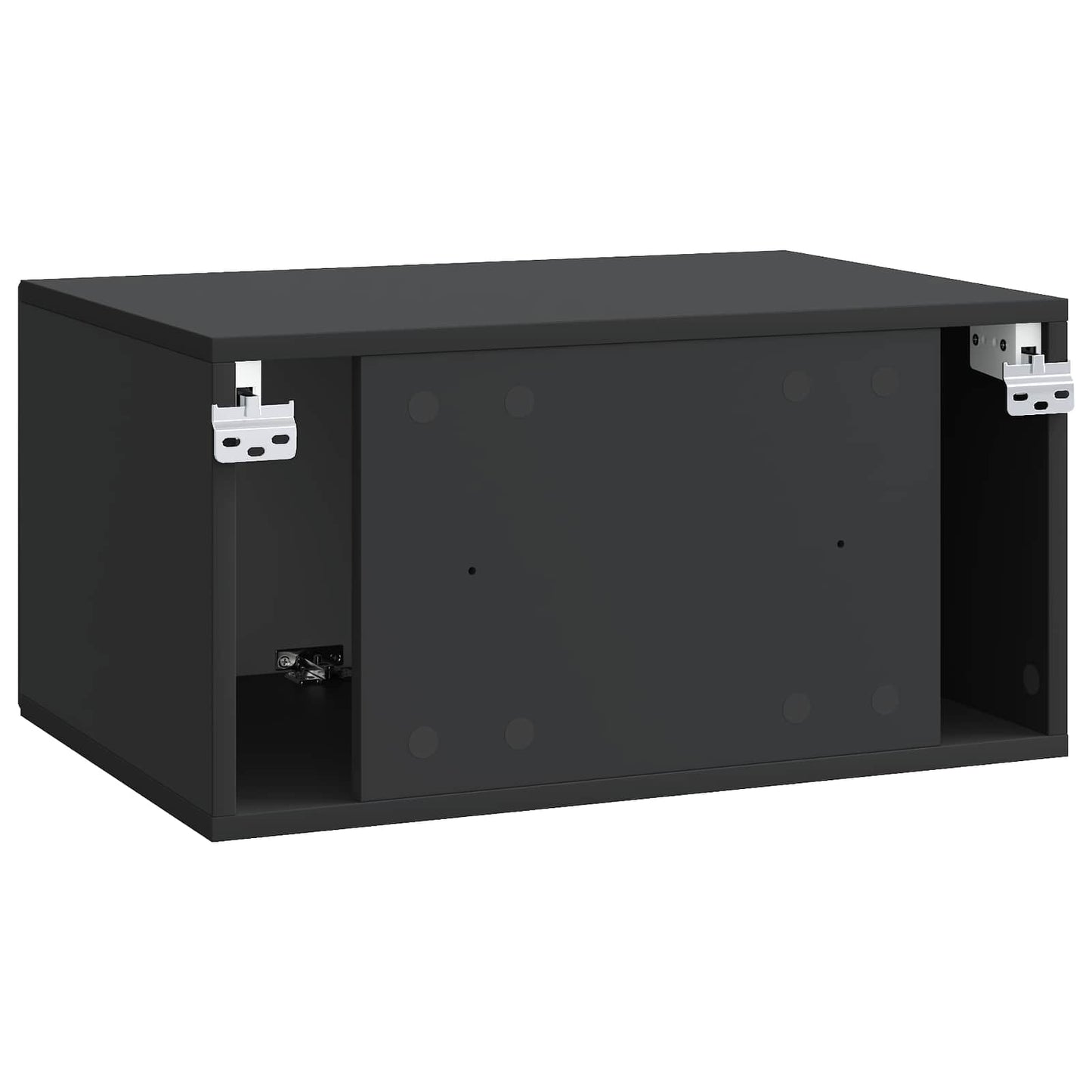 Mobile Porta TV da Muro Nero 59,5 x 41 x 30 cm