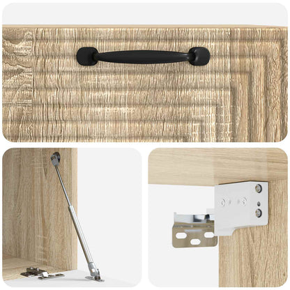 Mobile Porta TV da Muro Rovere Sonoma 59,5 x 41 x 30 cm