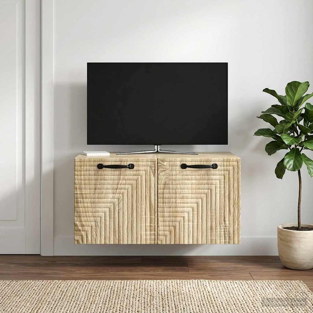 Mobile Porta TV da Muro Rovere Sonoma 59,5 x 41 x 30 cm