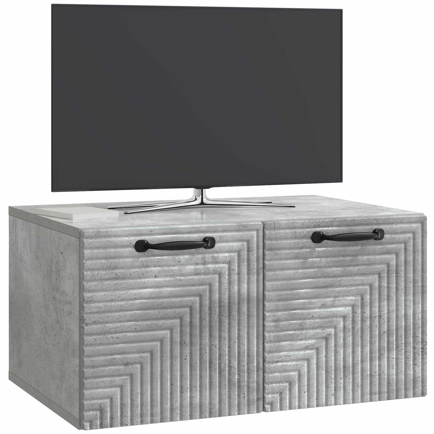 Mobile Porta TV da Muro Grigio Cemento 59,5 x 41 x 30 cm | homemem39