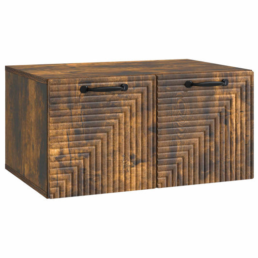 Mobile Porta TV da Muro Rovere Fumo 59,5 x 41 x 30 cm | homemem39