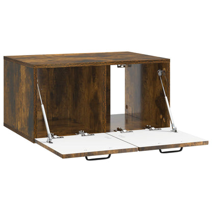 Mobile Porta TV da Muro Rovere Fumo 59,5 x 41 x 30 cm