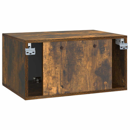 Mobile Porta TV da Muro Rovere Fumo 59,5 x 41 x 30 cm