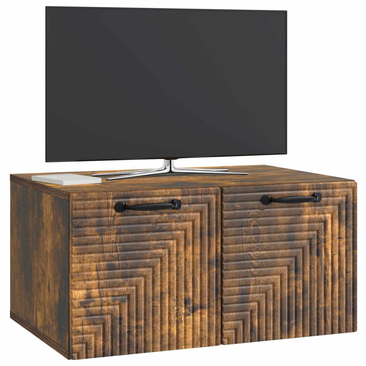 Mobile Porta TV da Muro Rovere Fumo 59,5 x 41 x 30 cm | homemem39