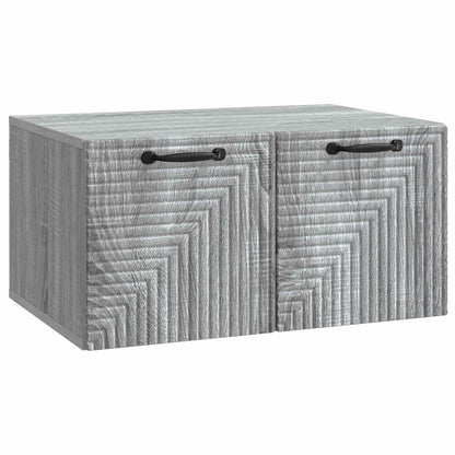 Mobile Porta TV da Muro Grigio Sonoma 59,5 x 41 x 30 cm
