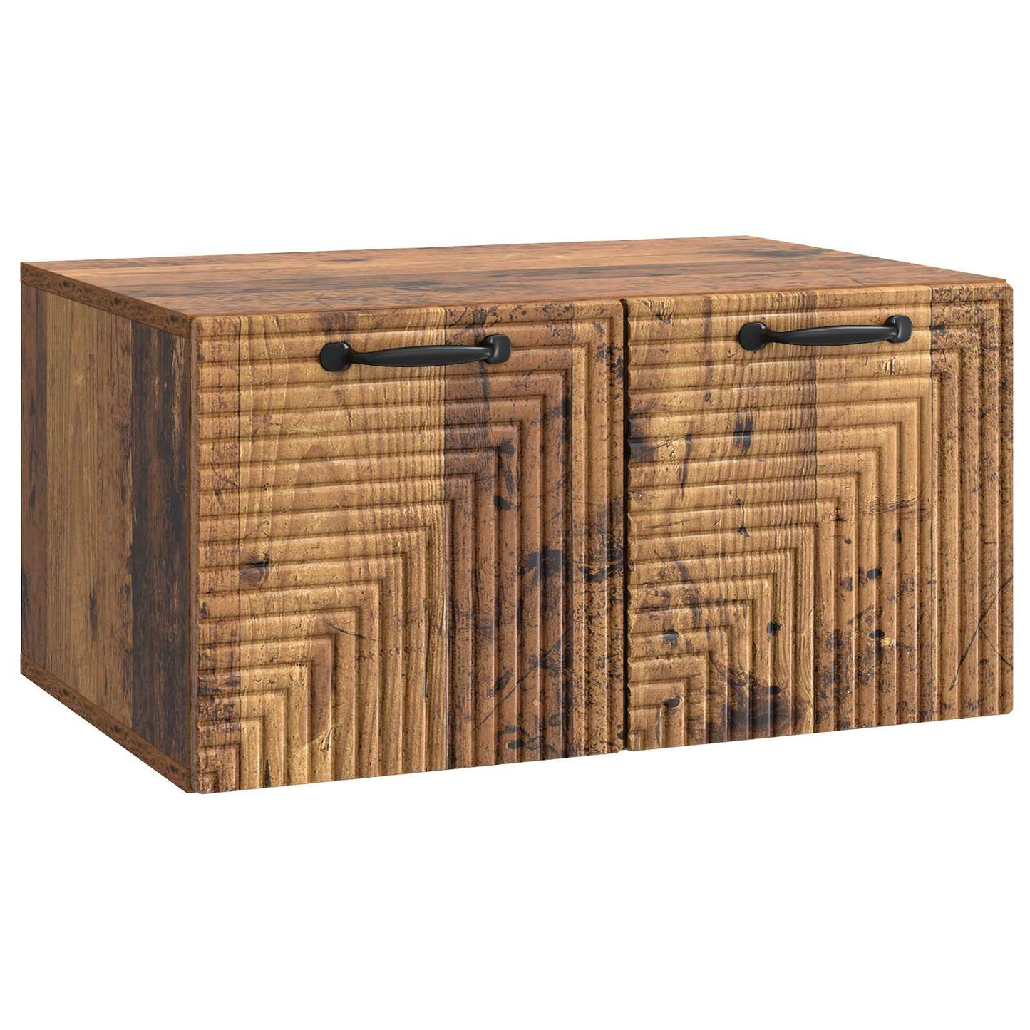 Mobile Porta TV da Muro Legno antico 59,5 x 41 x 30 cm