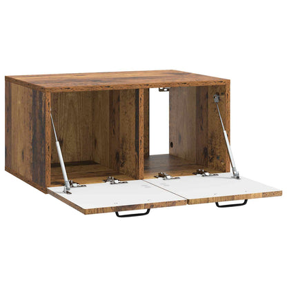 Mobile Porta TV da Muro Legno antico 59,5 x 41 x 30 cm