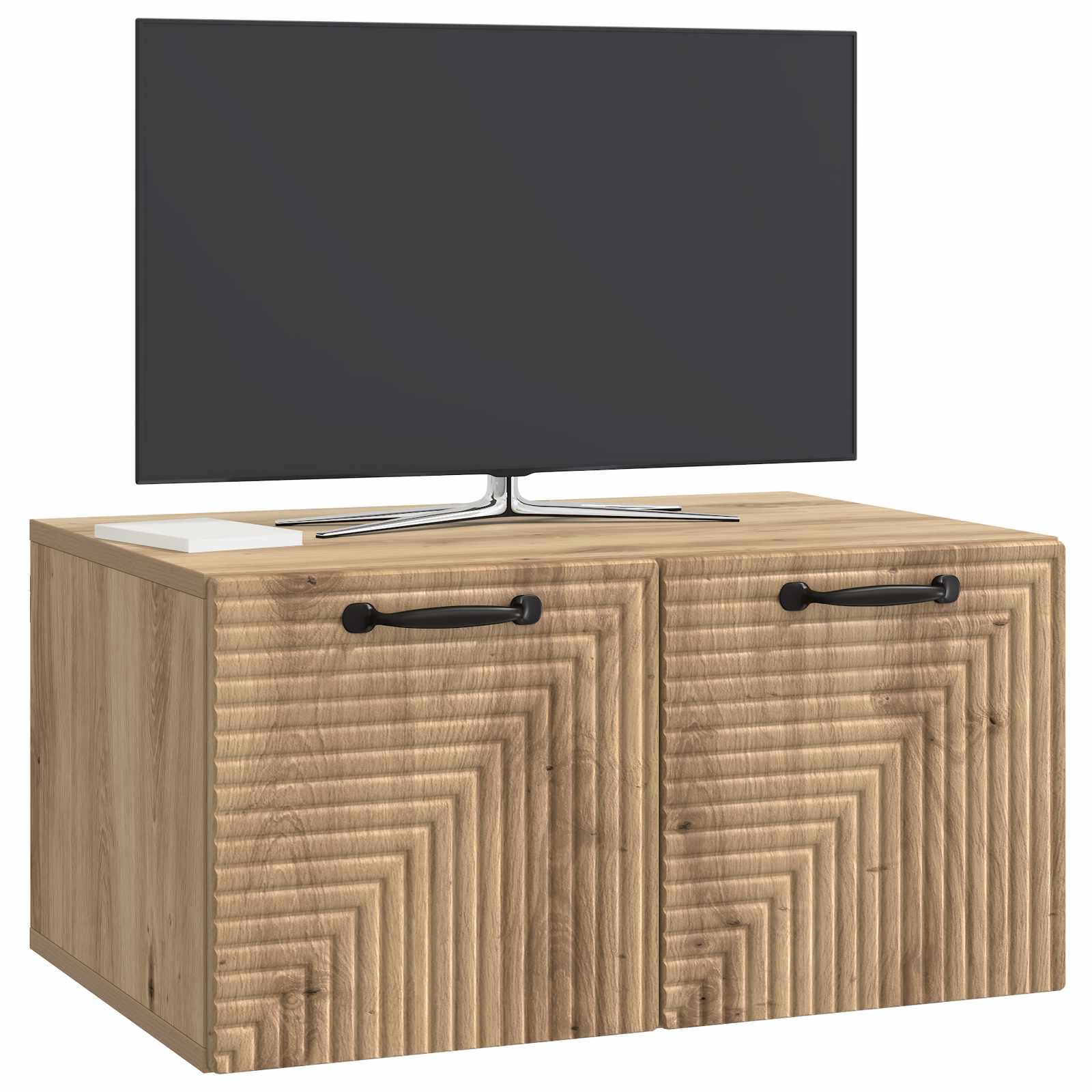 Mobile Porta TV da Muro Rovere Artigianale 59,5 x 41 x 30 cm | homemem39