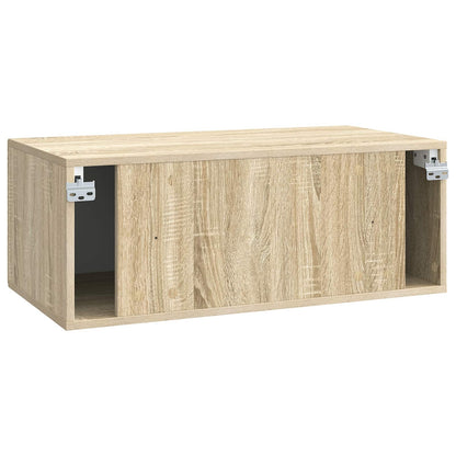 Mobile Porta TV da Muro Rovere Sonoma 78,5 x 41 x 30 cm | homemem39