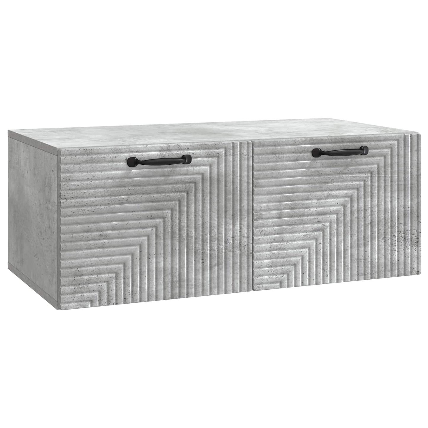Mobile Porta TV da Muro Grigio Cemento 78,5 x 41 x 30 cm