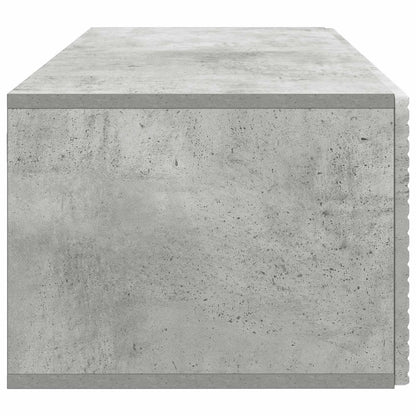Mobile Porta TV da Muro Grigio Cemento 78,5 x 41 x 30 cm