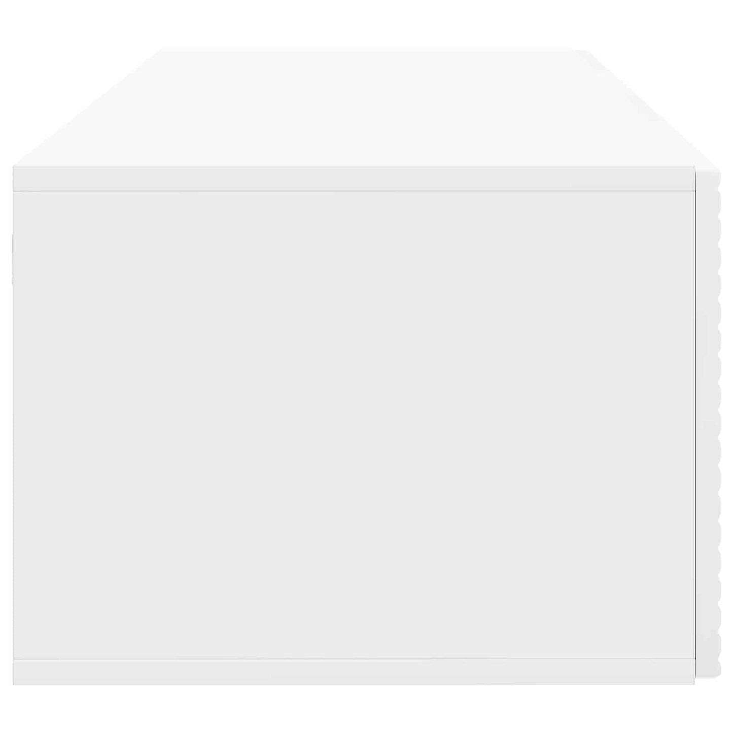 Mobile Porta TV da Muro Bianco Lucido 78,5 x 41 x 30 cm | homemem39