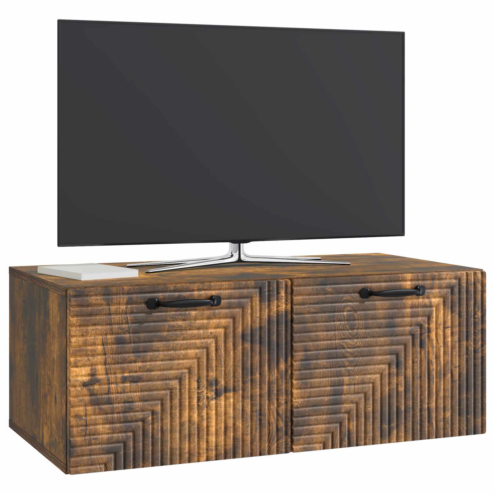 Mobile Porta TV da Muro Rovere Fumo 78,5 x 41 x 30 cm | homemem39