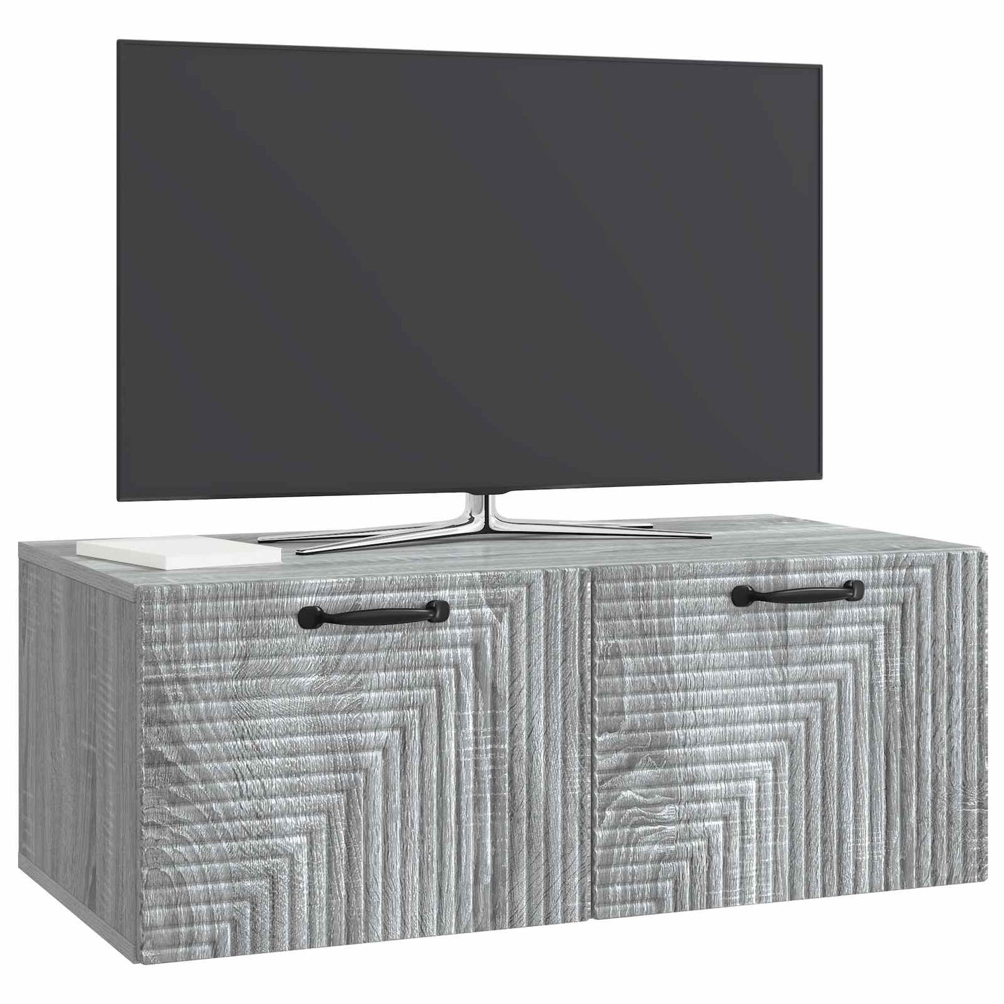 Mobile Porta TV da Muro Grigio Sonoma 78,5 x 41 x 30 cm