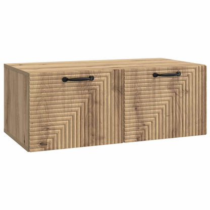 Mobile Porta TV da Muro Rovere Artigianale 78,5 x 41 x 30 cm | homemem39