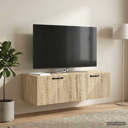 Mobile Porta TV da Muro Rovere Sonoma 98 x 41 x 30 cm