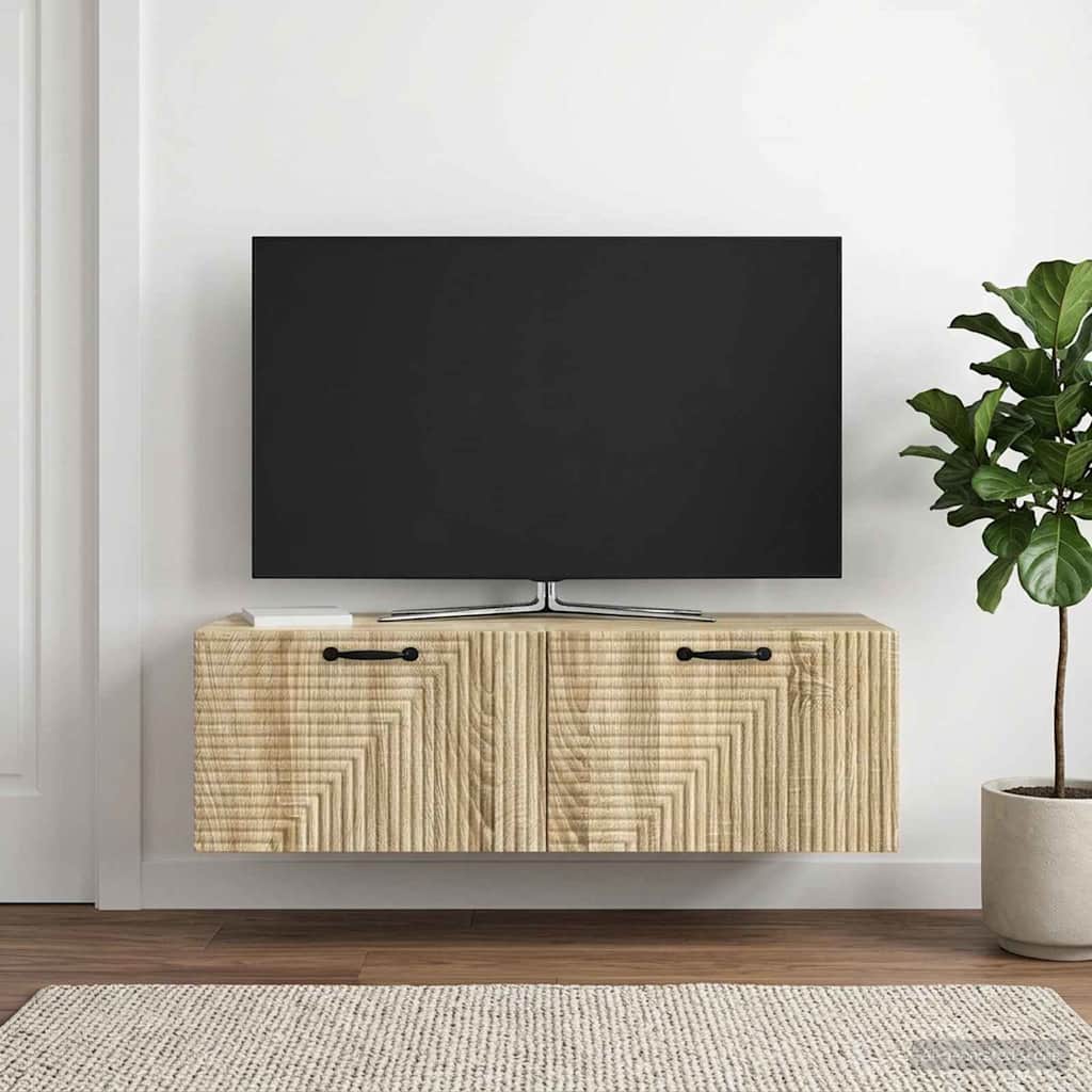 Mobile Porta TV da Muro Rovere Sonoma 98 x 41 x 30 cm