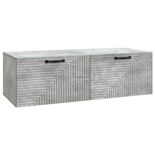 Mobile Porta TV da Muro Grigio Cemento 98 x 41 x 30 cm | homemem39