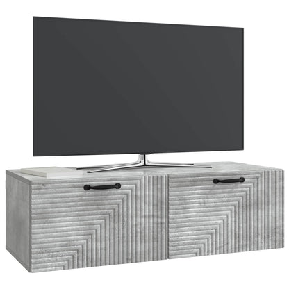 Mobile Porta TV da Muro Grigio Cemento 98 x 41 x 30 cm | homemem39