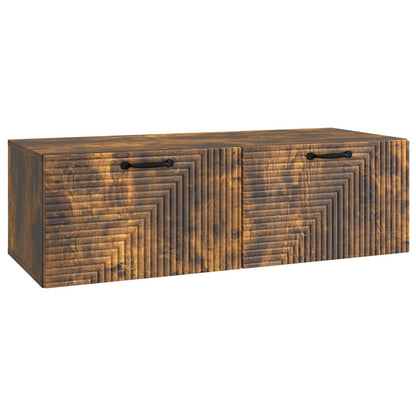 Mobile Porta TV da Muro Rovere Fumo 98 x 41 x 30 cm | homemem39