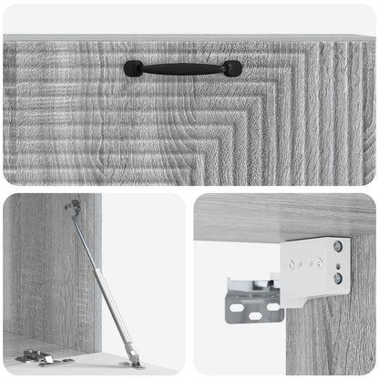 Mobile Porta TV da Muro Grigio Sonoma 98 x 41 x 30 cm | homemem39