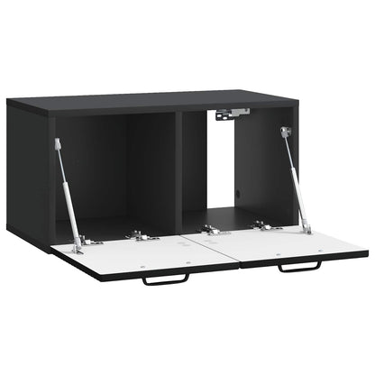 Mobile Porta TV da Muro Nero 59,5 x 31 x 30 cm