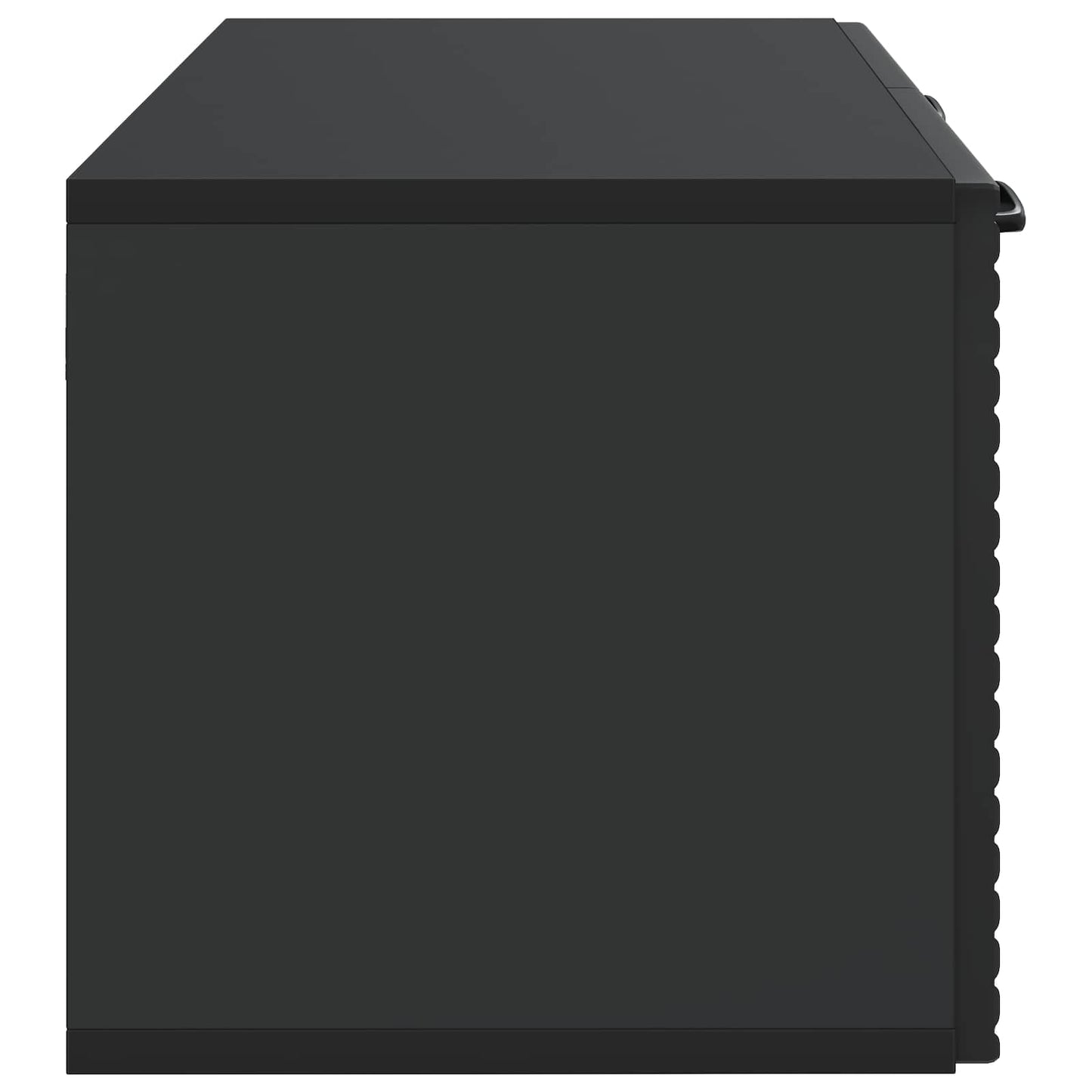 Mobile Porta TV da Muro Nero 59,5 x 31 x 30 cm