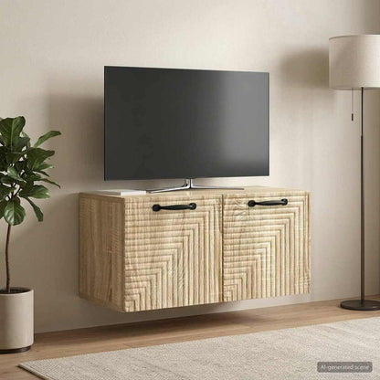 Mobile Porta TV da Muro Rovere Sonoma 59,5 x 31 x 30 cm
