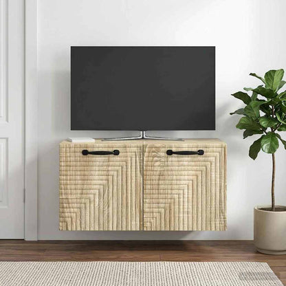 Mobile Porta TV da Muro Rovere Sonoma 59,5 x 31 x 30 cm