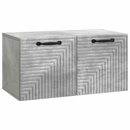 Mobile Porta TV da Muro Grigio Cemento 59,5 x 31 x 30 cm | homemem39