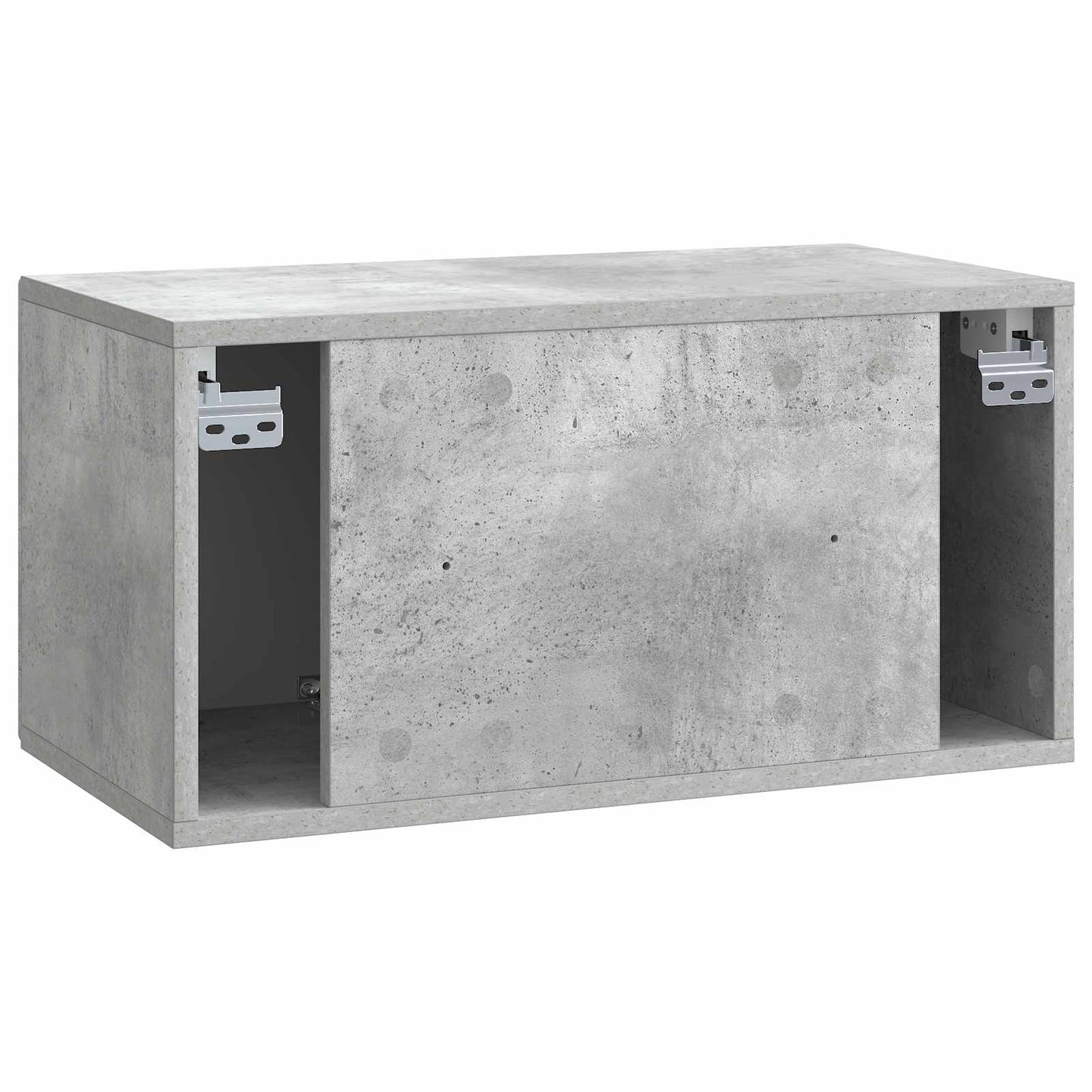 Mobile Porta TV da Muro Grigio Cemento 59,5 x 31 x 30 cm