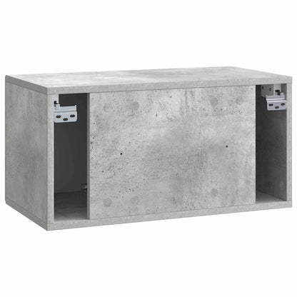 Mobile Porta TV da Muro Grigio Cemento 59,5 x 31 x 30 cm