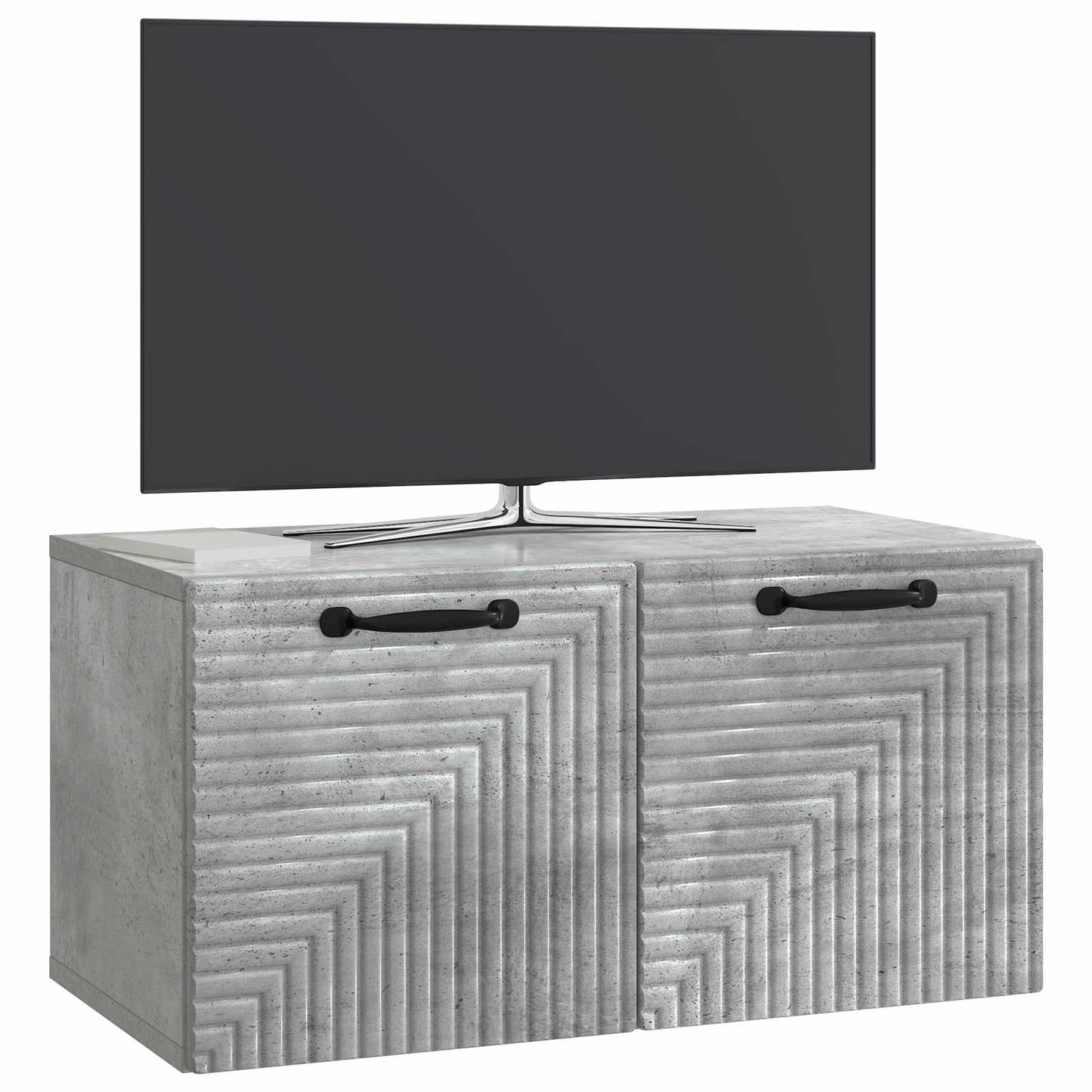 Mobile Porta TV da Muro Grigio Cemento 59,5 x 31 x 30 cm | homemem39